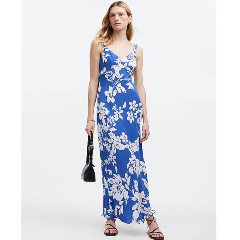 Madewell | Tank Midi Dress in Floral size 2